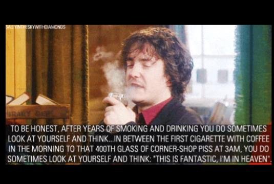 Fuck consequences (?) + The Philosophy of: Bernard Black from Black Books