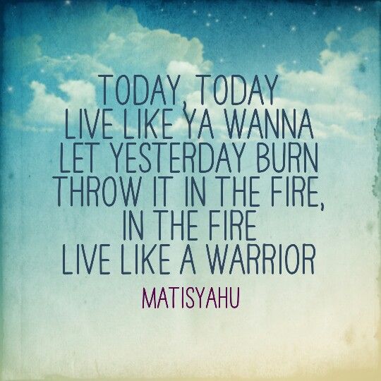 Live like a warrior – The philosophy of: Matisyahu