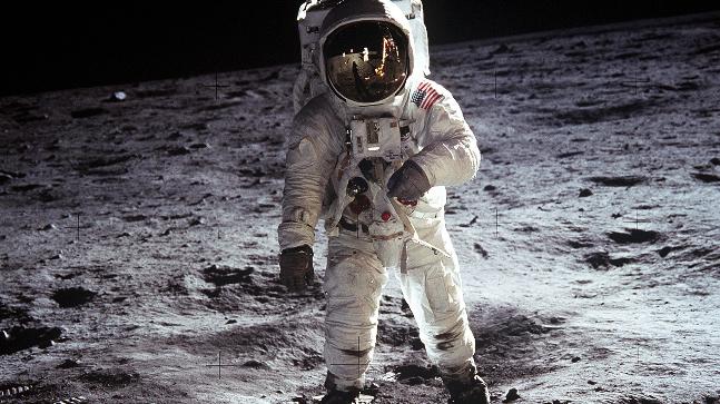 What Else Was Neil Armstrong Considering Saying As He First Stepped On The Moon?