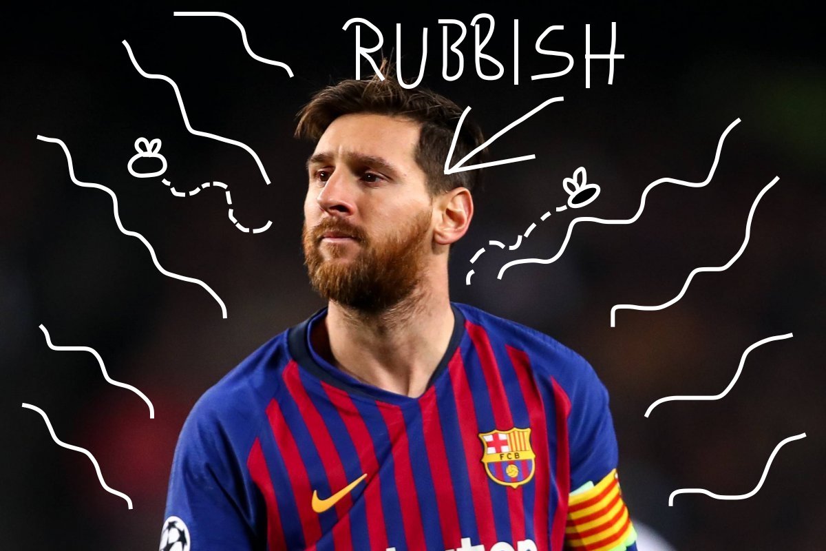 Time’s Up, Buddy: After Errant Pass In Today’s La Liga Match Against Espanyol, FC Barcelona Finally Decide To Get Rid Of Argentinian Disaster Lionel Messi