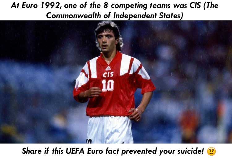 It’s a Rest Day At UEFA Euro 2020 But Maybe This Euro Fact Will Stop You from Committing Suicide? Share If It Does!