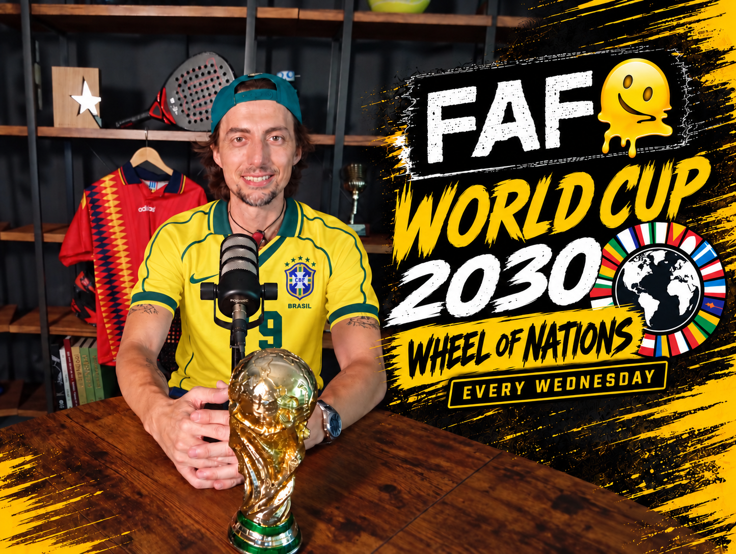 FAFO Sports Daily Show | Daily La Vuelta Update | FIFA World Cup Wheel of Nations – FIFA World Cup 2030 Preview pt.II: 🇧🇷 Brazil | Tuesday 25th August 2026