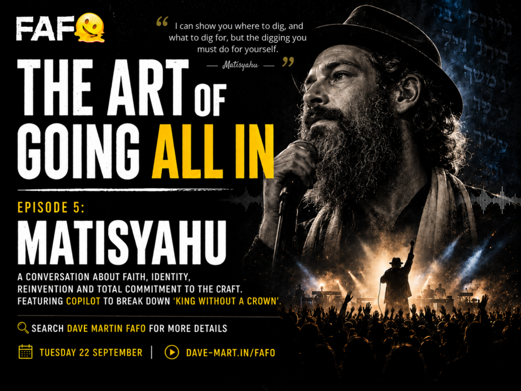 The Art of Going All In pt. V: Matisyahu – “King Without a Crown” post thumbnail image
