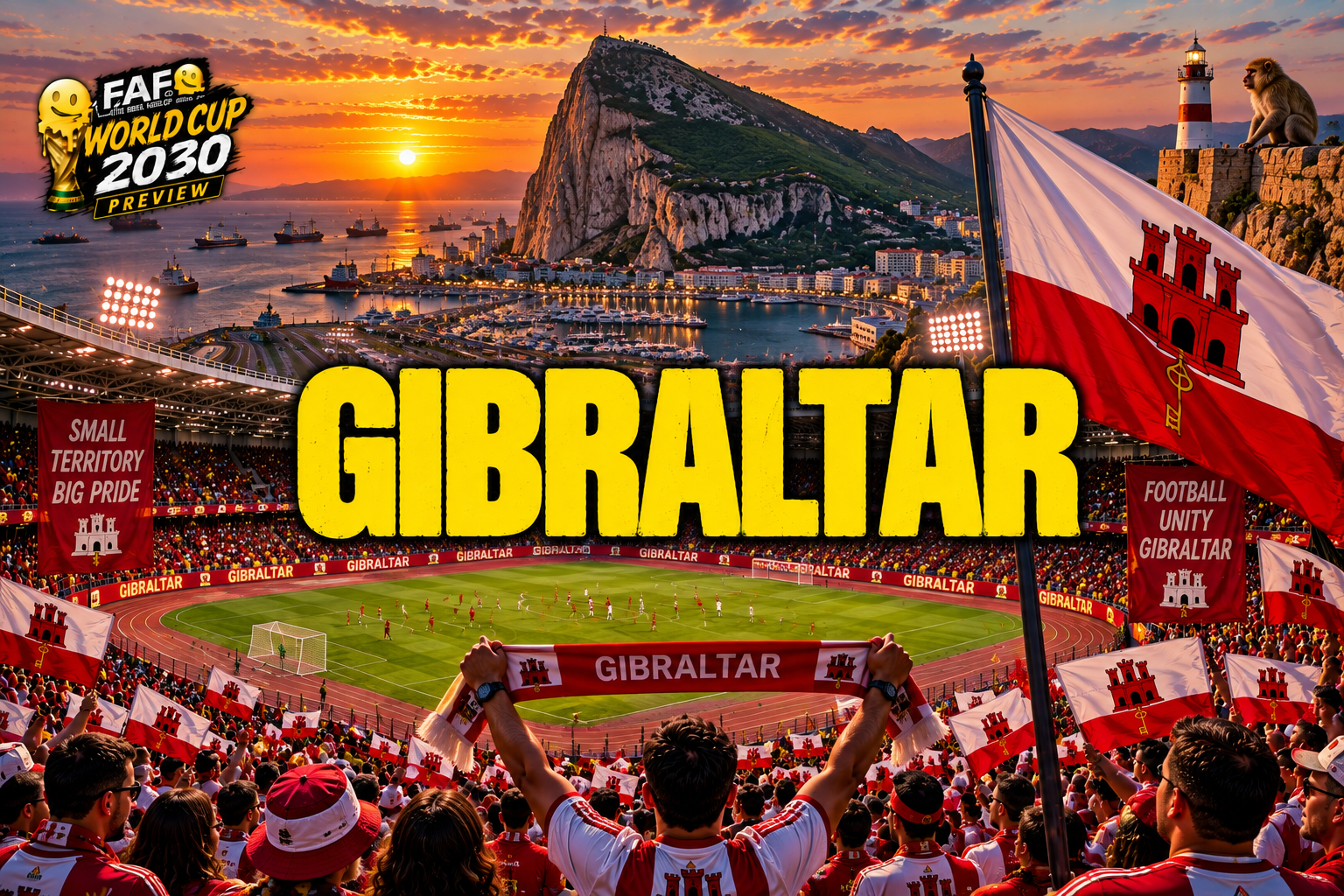 FAFO: World Cup 2030 | THE LONG ROAD TO SPAIN/PORTUGAL/MOROCCO | Profile | 🇬🇮 GIBRALTAR: 6.5 km² of still pretty fresh meat post thumbnail image
