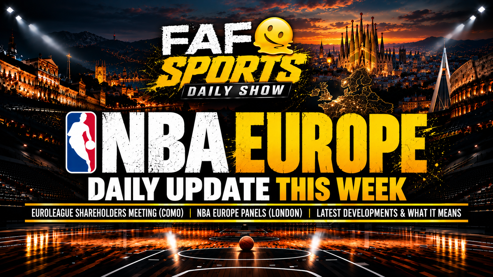 FAFO Sports Daily | Monday 5th October 2026 + NBA EUROPE UPDATE